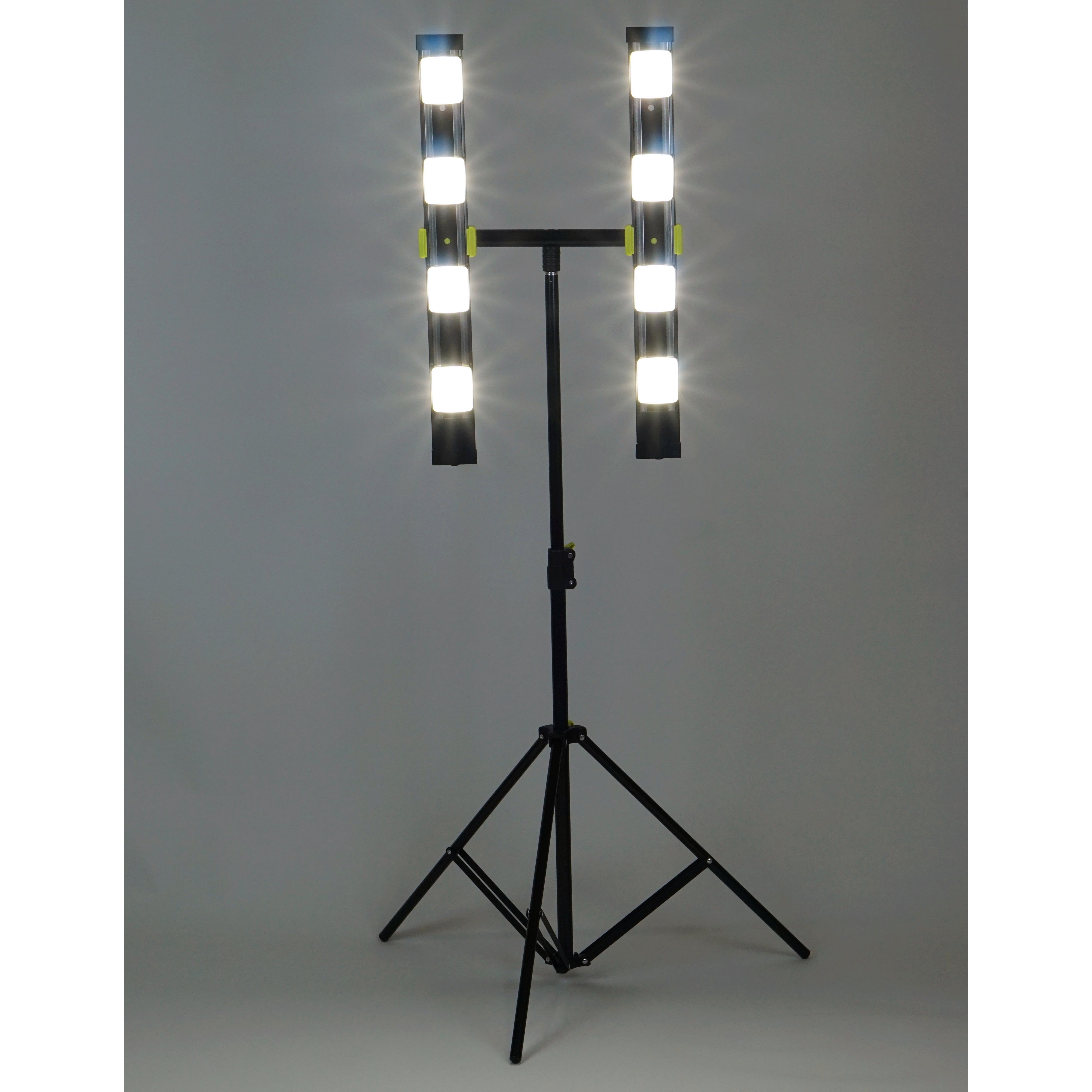 7200 Lumen Portable LED Work Light/Stand Light – 24″ Black