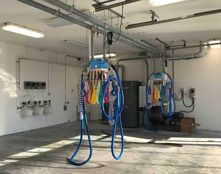 Wash and detail bay
