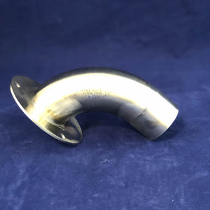 Vacuum Horn - 90 degree, 3 holed stainless steel elbow