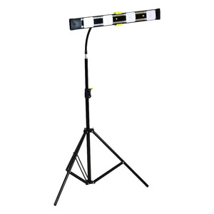 3300 Lumen Portable LED Work Light/Stand Light With Gooseneck – 24″ Black