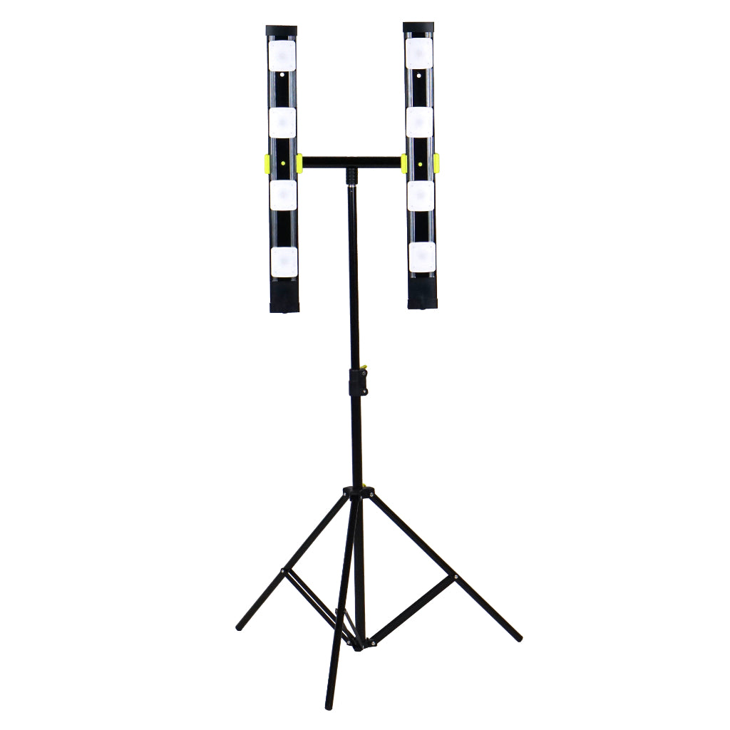 7200 Lumen Portable LED Work Light/Stand Light – 24″ Black