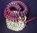 Hose, Dual Coil - Green and White