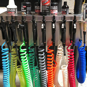 Coiled hoses color selection