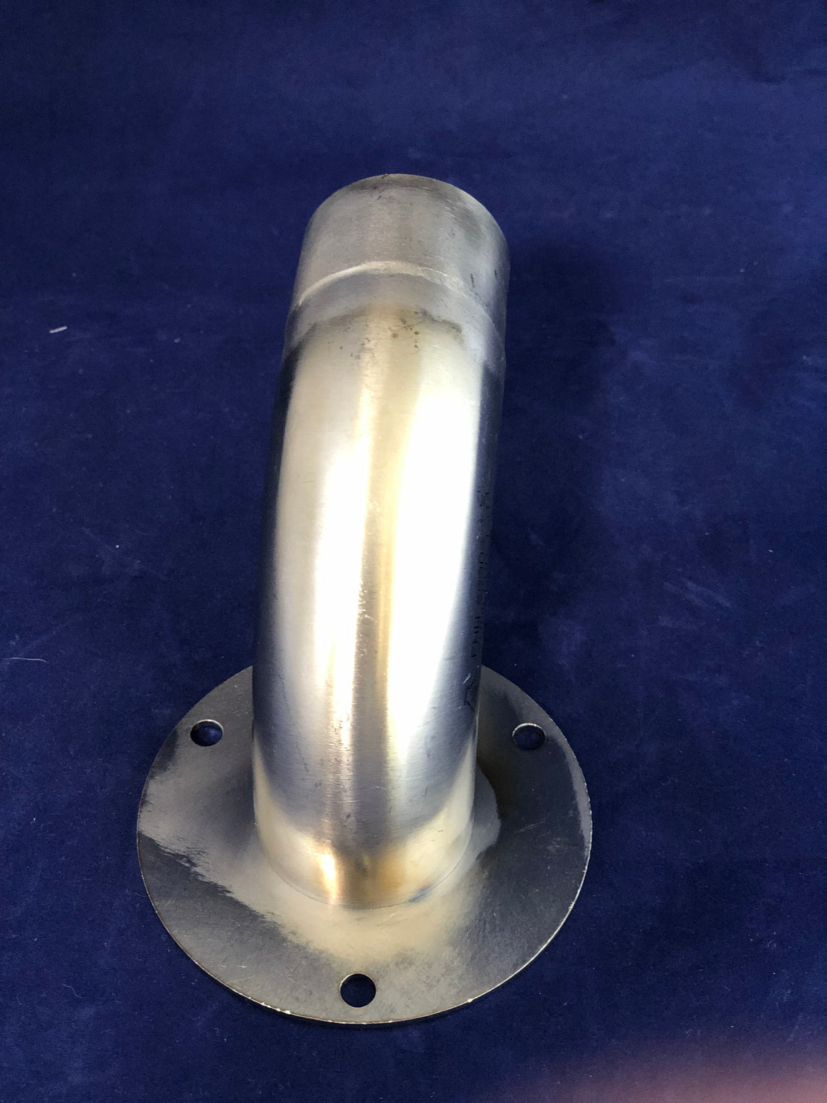 Vacuum Horn - 90 degree, 3 holed stainless steel elbow